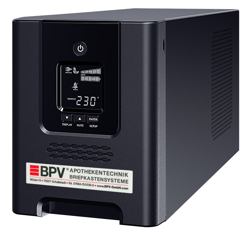 BPV POWER USV 3000 Kühlschrank-Notstromversorgung